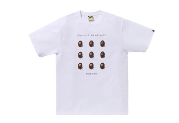 BAPE.COM TEE BAPEC
